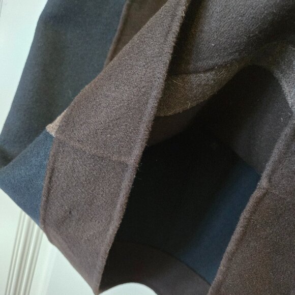 'S Max Mara Wool Blend Colour blocked skirt - Picture 9 of 12